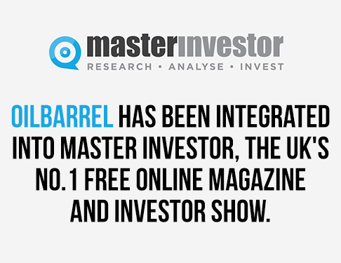 Oil Barrel has been integrated into Master Investor, the UKs no.1 free online magazine and investor show.