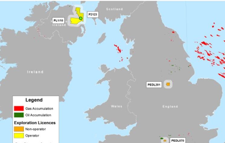 Infrastrata is on course to find the funding for the first well on its gas storage project in Northern Ireland