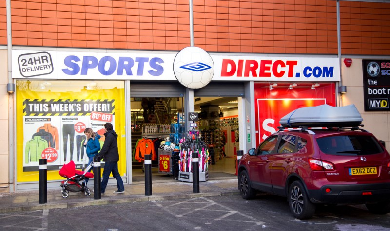 Sports Direct makes US substitutions