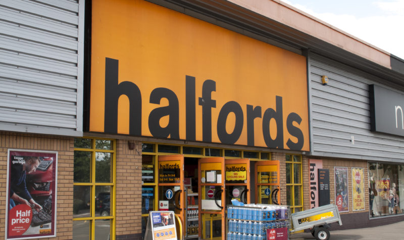 Halfords – I fell off my bike and it is hurting me!