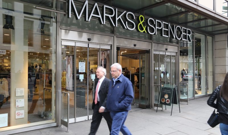 Marks & Spencer profits plunge but shares tick up