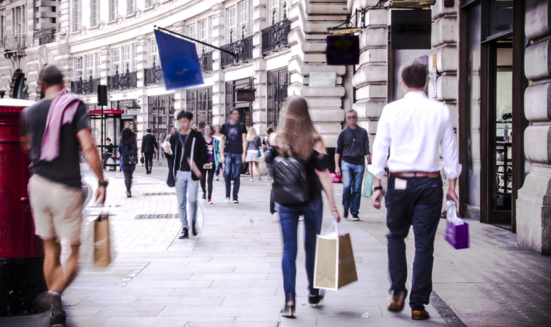 UK Retail sales post middling April recovery
