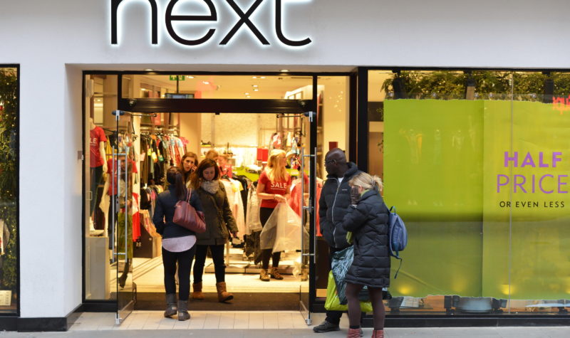 NEXT shares drop as retail sales struggle