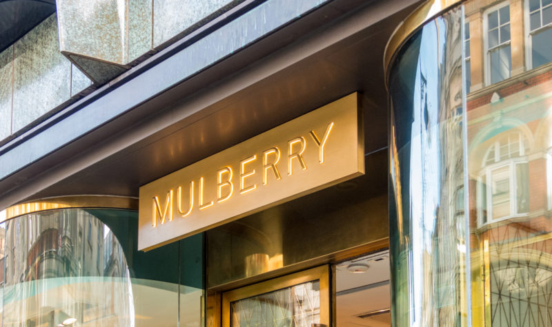 Mulberry shares on the rise after acquisition