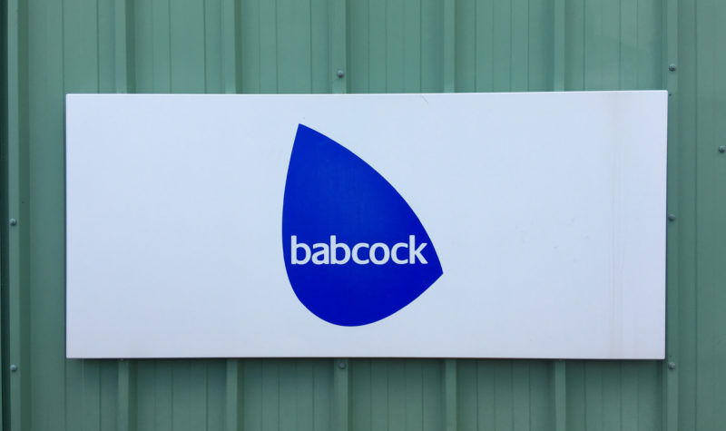 Babcock International down as it cuts guidance