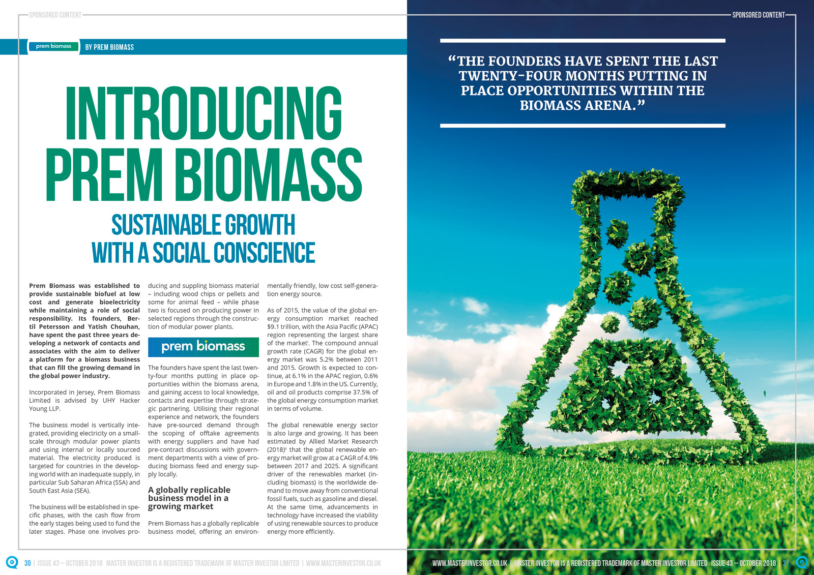 Introducing Prem Biomass