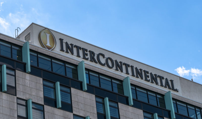 Intercontinental Hotels shares down after update