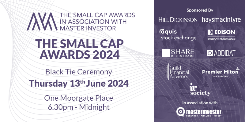 Small Cap Awards 2024: Aquis Company Of The Year Nominees