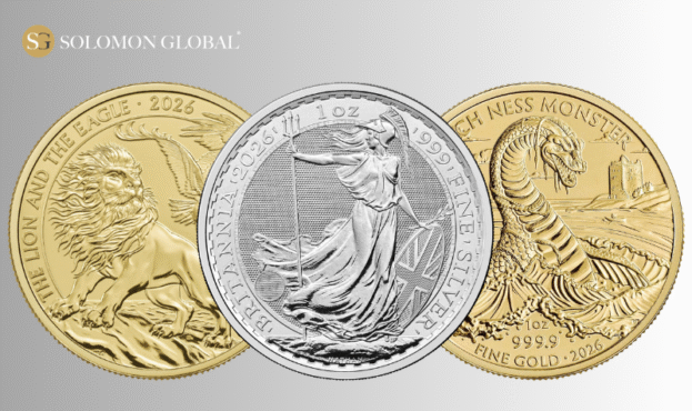 Solomon Global Introduces Most Exciting Royal Mint Gold and Silver Bullion Coins of 2026 Solomon Global Introduces Most Exciting Royal Mint Gold and Silver Bullion Coins of 2026