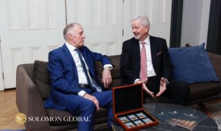 Solomon Global Scores Hat-Trick with Sir Geoff Hurst Partnership, 60 Years After World Cup Win