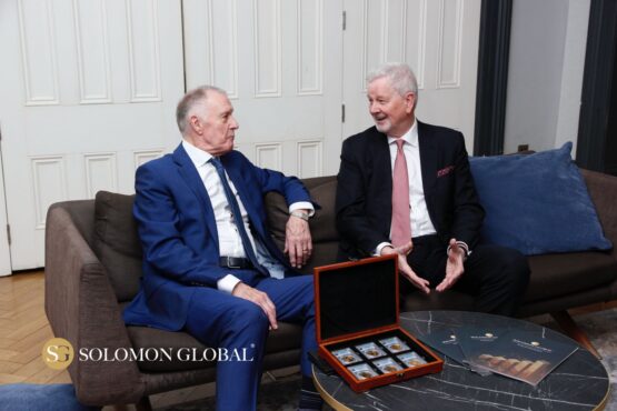 Solomon Global Scores Hat-Trick with Sir Geoff Hurst Partnership, 60 Years After World Cup Win