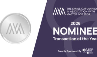 Small Cap Awards 2026: Transaction Of The Year